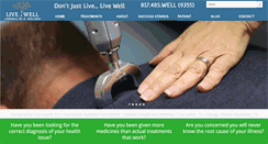Desktop Screenshot of livewelldfw.com